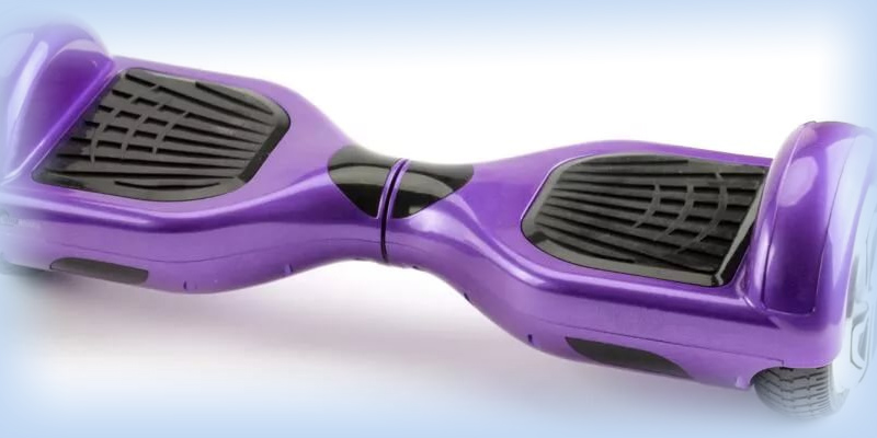 Фиолетовый гироскутер – необычный цвет для модного девайса!