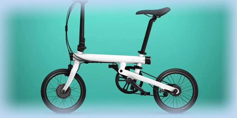 Электровелосипед Mijia Qicycle от Xiaomi: функциональный, сильный, красивый и складной – то, что надо горожанину